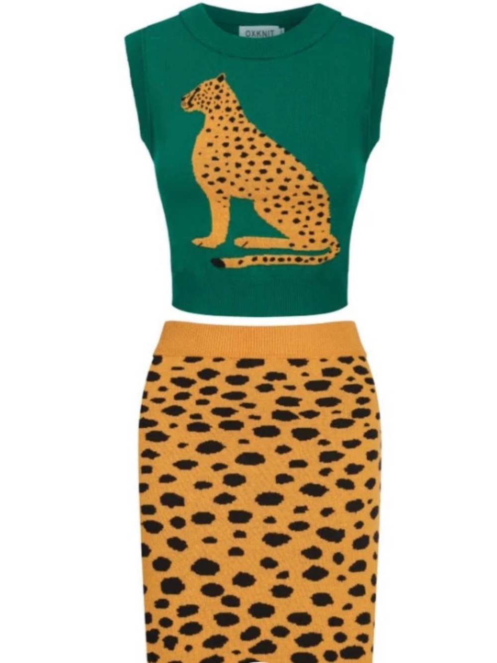 OXNIT SWEATER VEST AND SKIRT